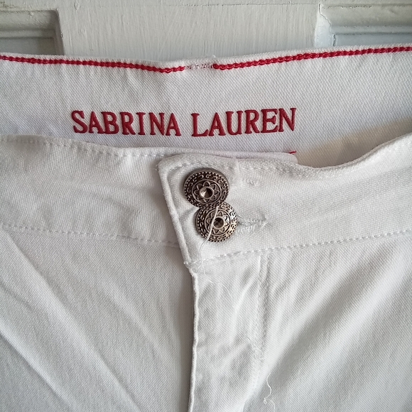 White Denim size 16 Sabrina Lauren Jeans - Picture 4 of 6